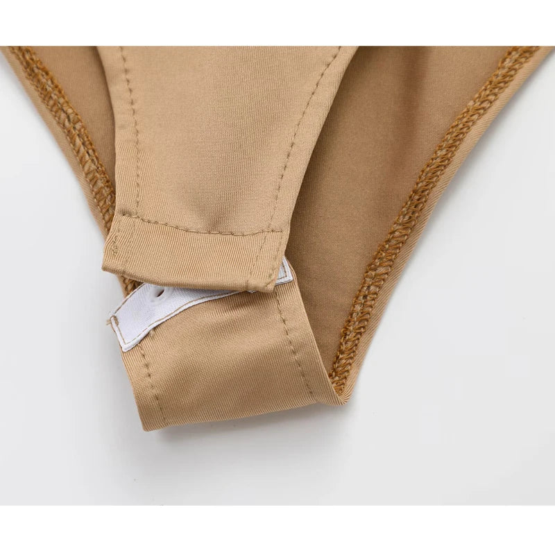 MUJER Sexy Satin Bodysuit Women Backless Bustier Top Women Sexy Outfits Lingerie Bodys for Women Sleeveless Women's Top Bodysuit