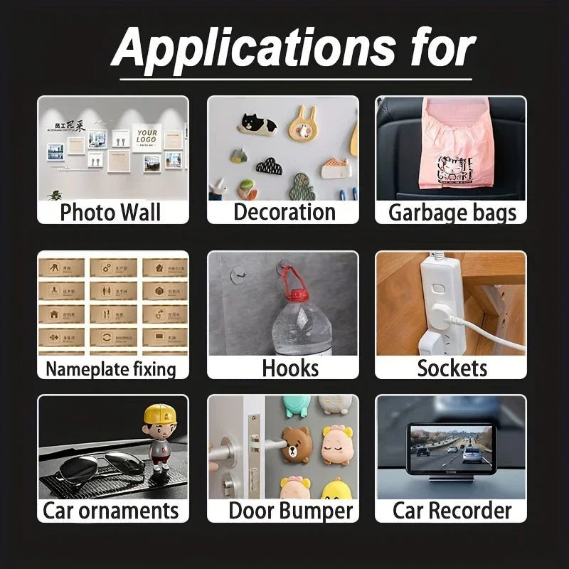 5m/3/2m/1m Nano Tape Extra Strong Double Sided Adhesive Tape Transparent No