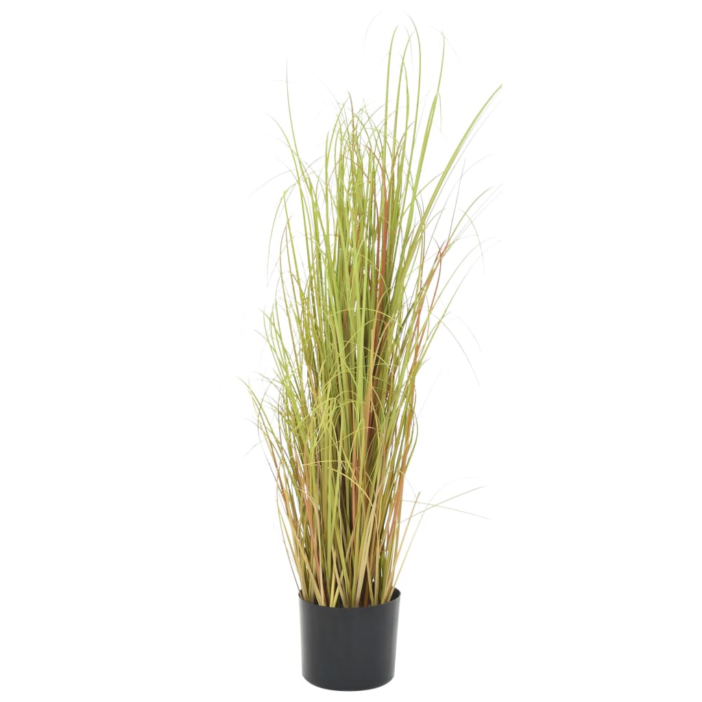 vidaXL Artificial Plant Decor Faux Grass Plant Fake Plant Potted Indoor 37.4"-0