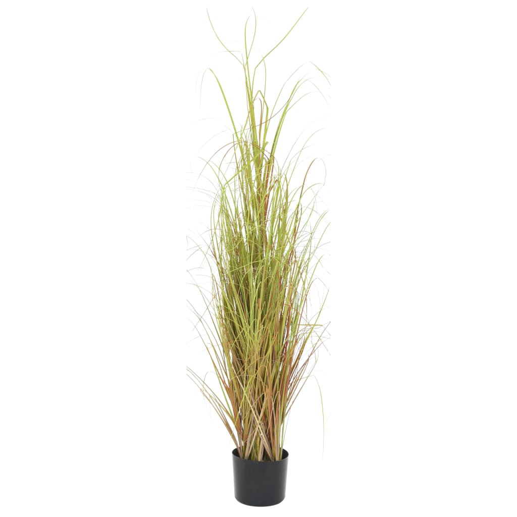 vidaXL Artificial Plant Decor Faux Grass Plant Fake Plant Potted Indoor 37.4"-3