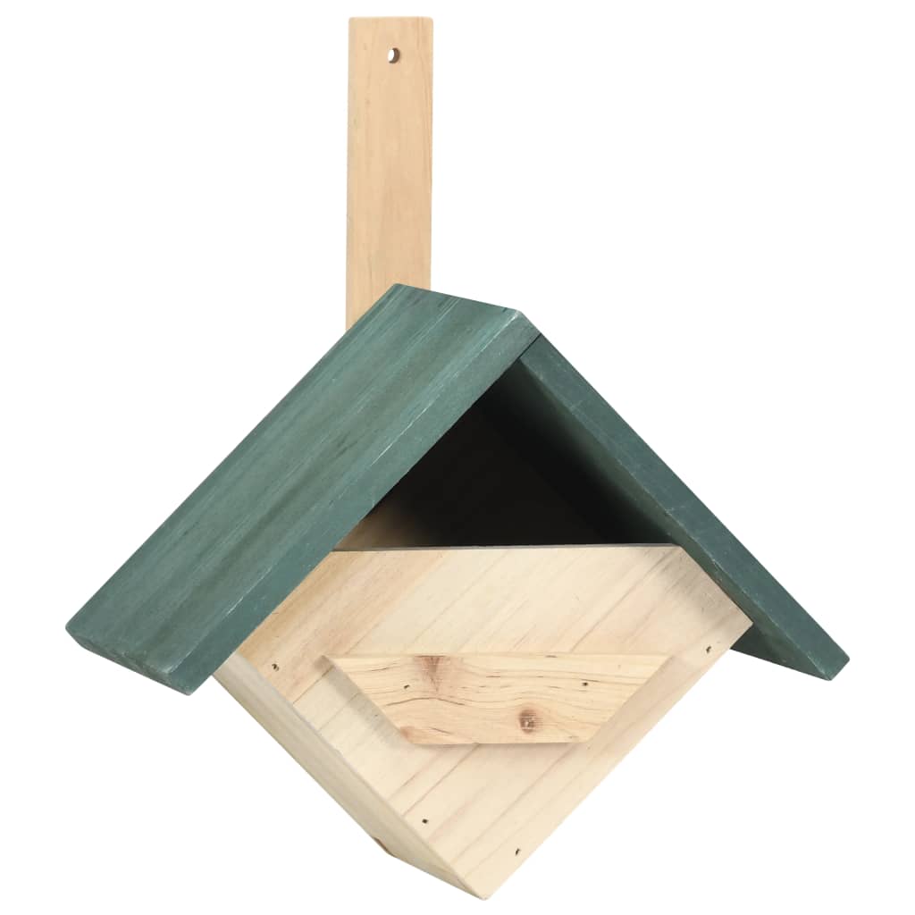 vidaXL Bird Houses 4 pcs 9.4"x6.3"x11.8" Firwood-1