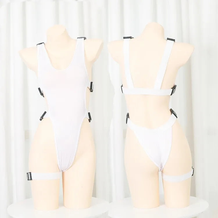 Exotic Summer Fashion Womens Clothing 2024 New Leopard Print Uniform Velvet Straightening Waist Exposed Sexy Tight jumpsuit LHNO