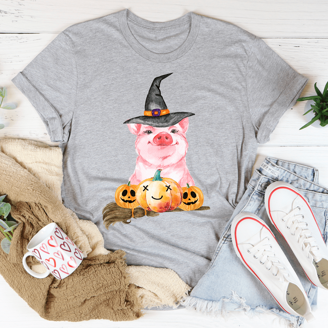 Halloween Pig Tee-1