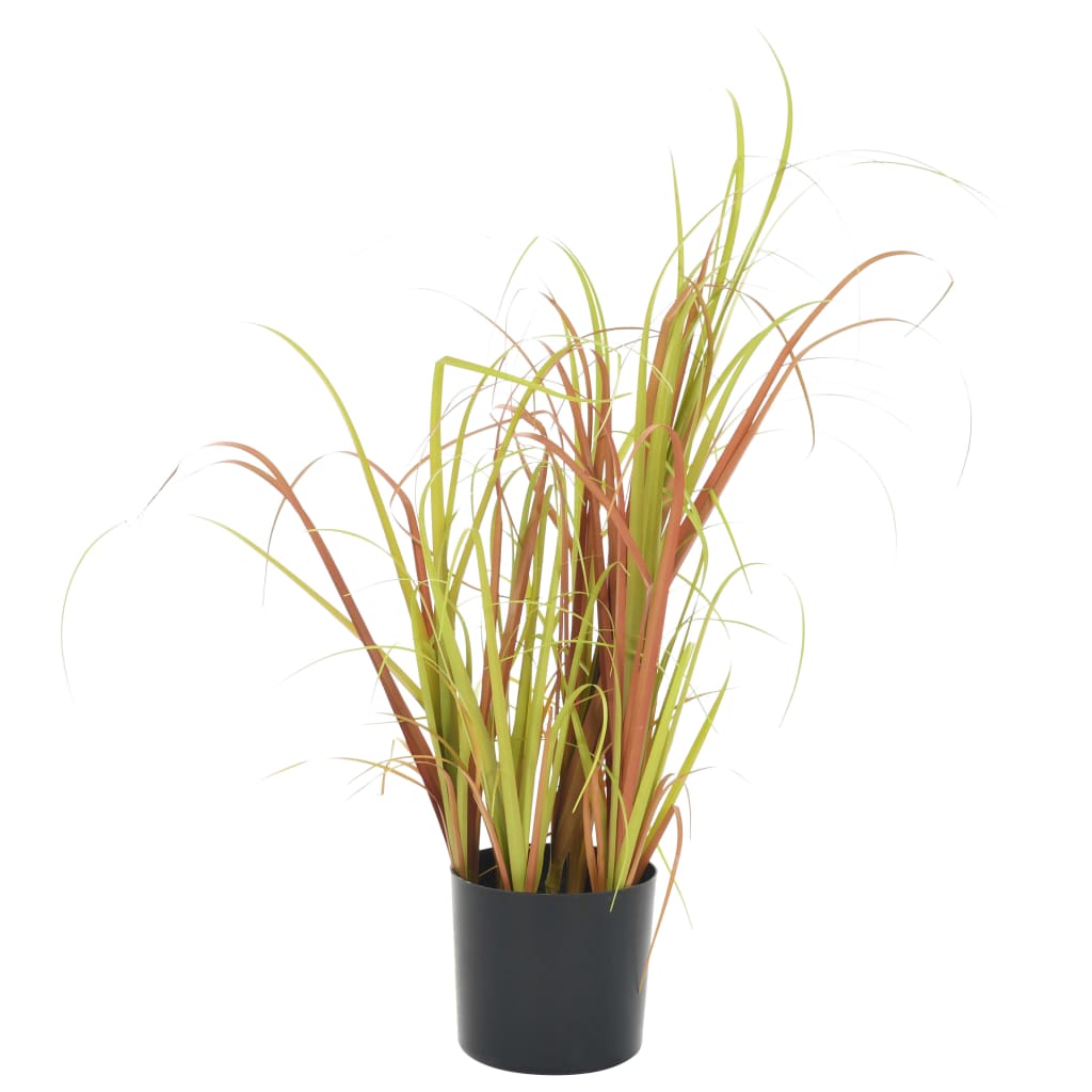 vidaXL Artificial Plant Decor Faux Grass Plant Fake Plant Potted Indoor 37.4"-1